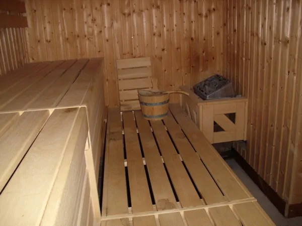 Unsere Sauna